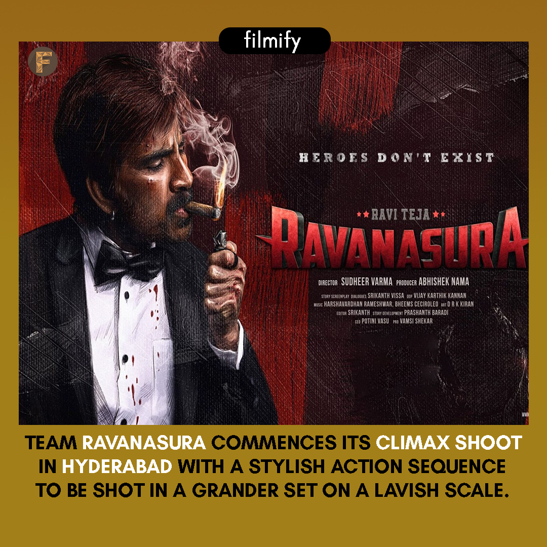 Ravanasura Shoot Update
