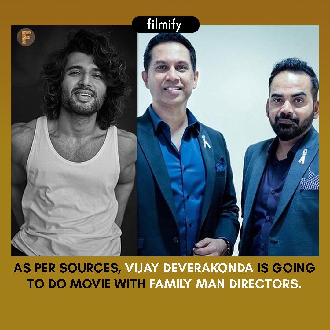 Vijay with Family Man Directors