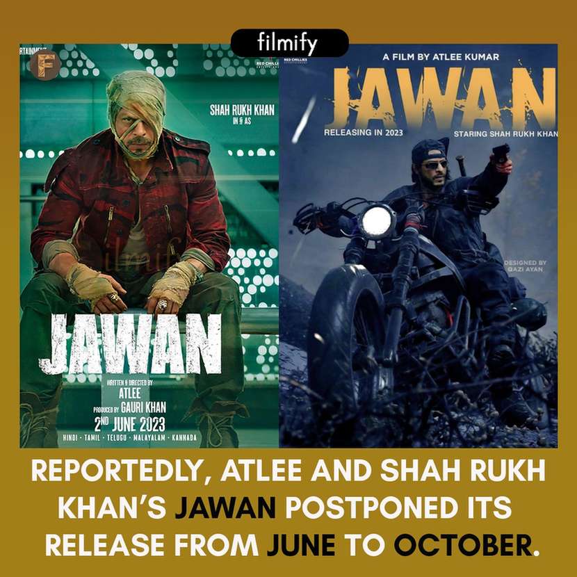 SRK’s Jawan is postponed