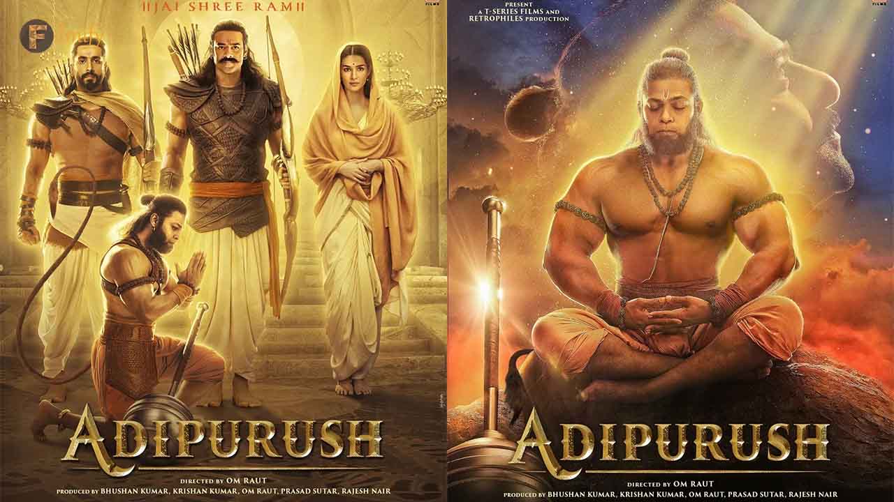 Adipurush team reveals new poster on Hanuman Jayanti - Filmify.in
