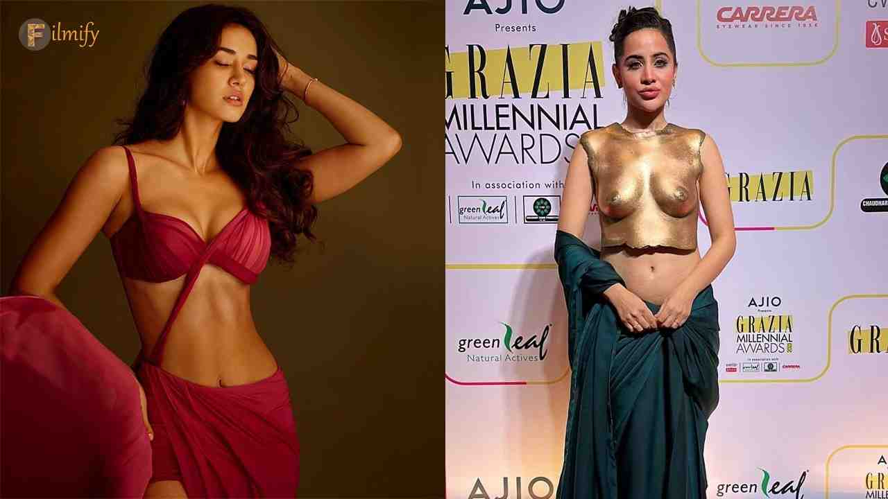 Disha and Urfi being Oomph factor at an awards show