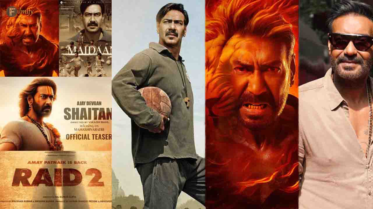 Ajay Devgn to have a RECORD of releases before republic day 2025: Check out the list