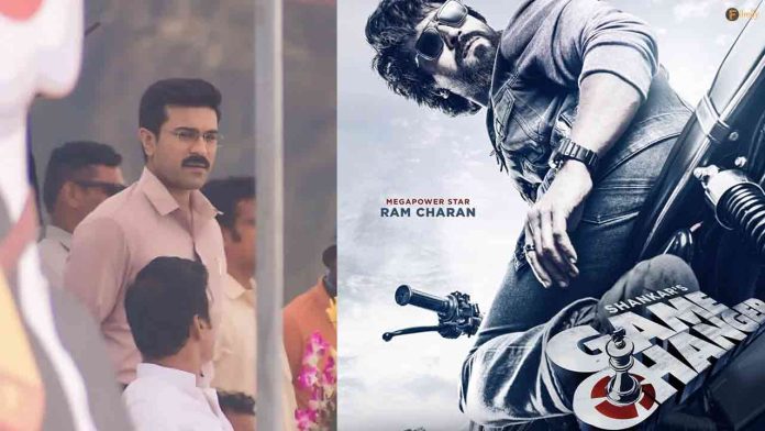 Ram Charan's new look leaked from the sets of his most anticipated film, Game Changer.