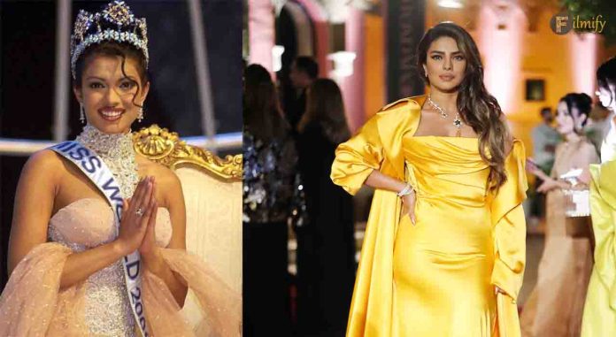 22 Years of Priyanka Chopra: A Journey from Miss World to Global Icon