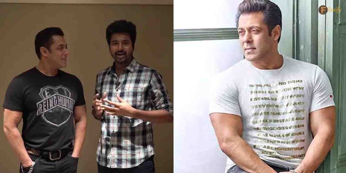 Salman Khan, Sivakarthikeyan wished each other