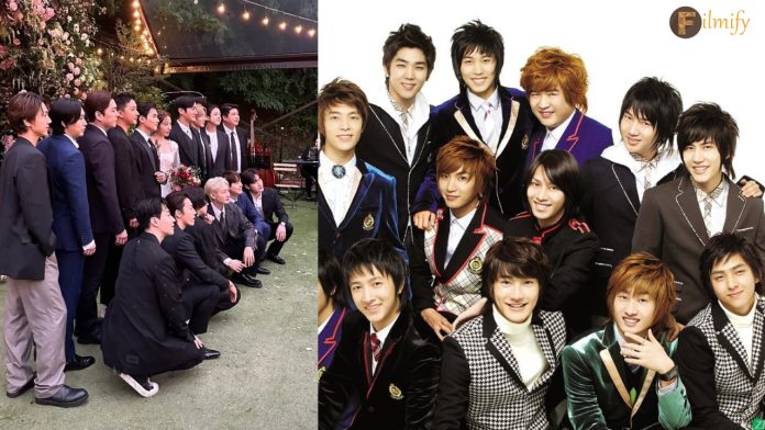 Super Junior Members Reunite At Ryeowook’s Wedding