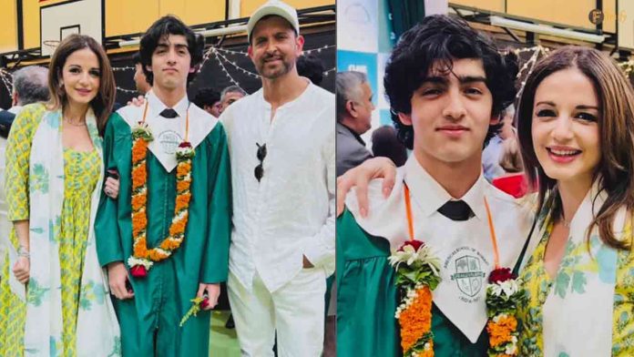 A Proud Moment: Hrithik Roshan and Sussanne Khan Celebrate Son Hrehaan's Graduation