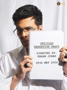 Karan Johar’s Birthday Surprise: A New Directorial Project for Fans
