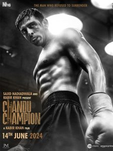 Kartik Aaryan’s Inspiring Transformation in ‘Chandu Champion’ Poster