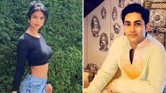 Suhana Khan and Agastya Nanda Spotted Partying