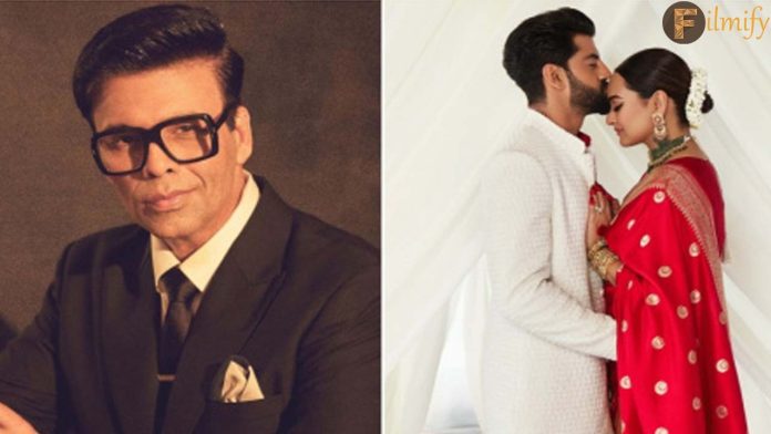 Karan Johar Shares Thoughts on Sonakshi Sinha and Zaheer Iqbal’s Wedding