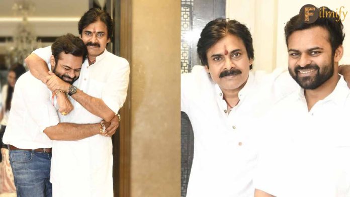 Sai Dharam Tej is deeply moved by Pawan Kalyan's victory as an MLA