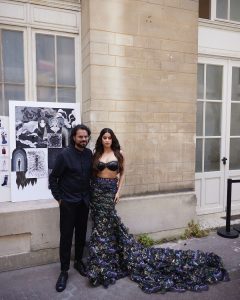 Jahnavi Kapoor expresses gratitude to Rahul Mishra for Paris Fashion Week
