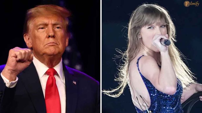 Donald Trump thinks that Taylor Swift is liberal but doesn't like him