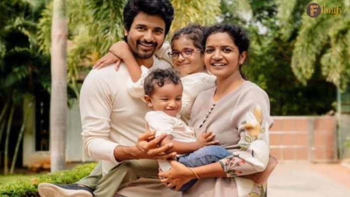 Sivakarthikeyan and his wife Aarthy welcome baby boy
