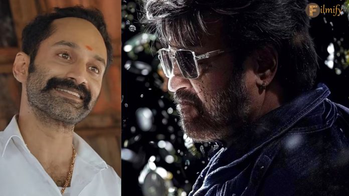 Fahadh Faasil To Reunite With Rajinikanth For Coolie