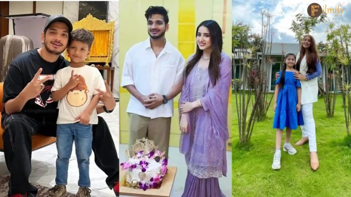 Munawar Faruqui Shares Pics With Wife And Kids