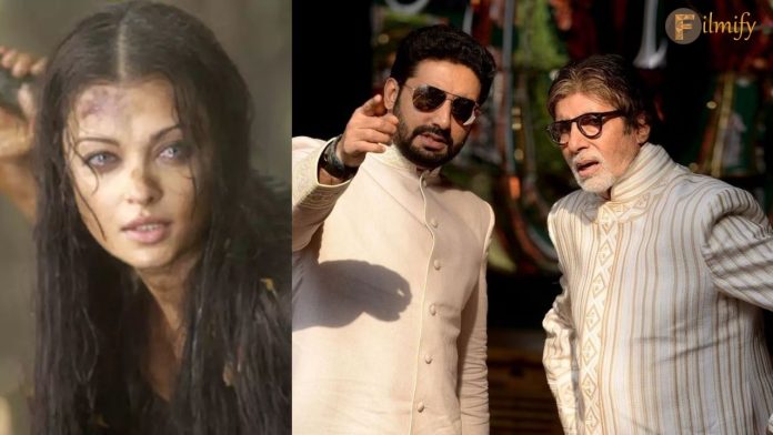 Amitabh Bachchan IGNORES Aishwarya Rai, praises Abhishek