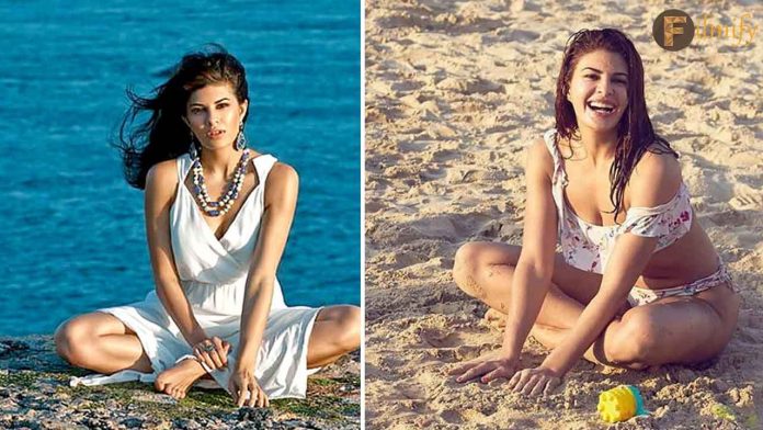 Jacqueline Fernandez was spotted cleaning the beach on World Environment Day