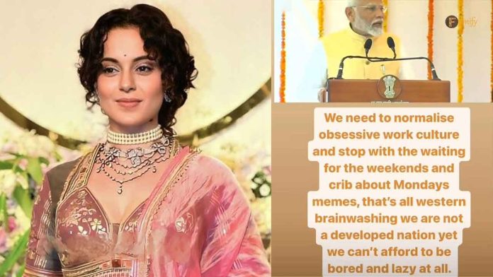 Kangana Ranaut says, 'Western brainwashing made India developing country'