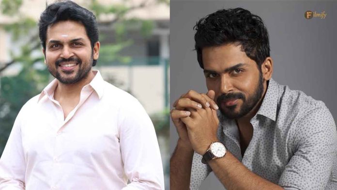 Karthi 30 Cast, Crew and plot details out