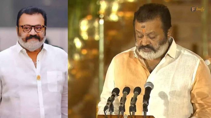 Actor Suresh Gopi Resigns from Ministry in Modi 3.0 Cabinet