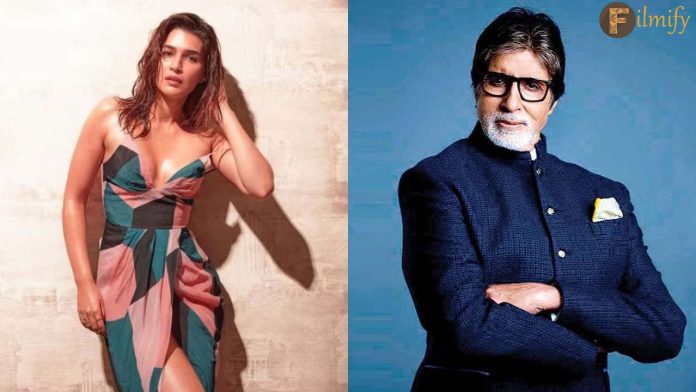 Kriti Sanon Purchases Real Estate Next to Amitabh Bachchan's Residence