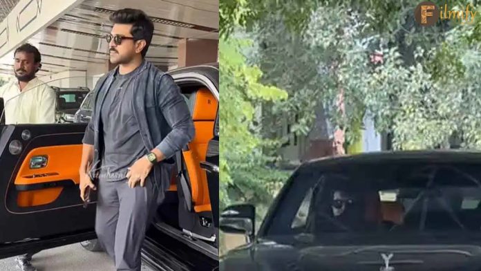 Ram Charan Acquires A Limited Edition Premium Car