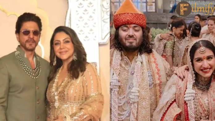 Shahrukh Khan Presents Lavish Wedding Gift to Radhika Merchant and Anant Ambani