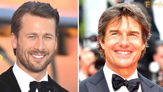 Tom Cruise Shares Picture with Maverick Co-Star Glen Powell at “Twisters” Premiere