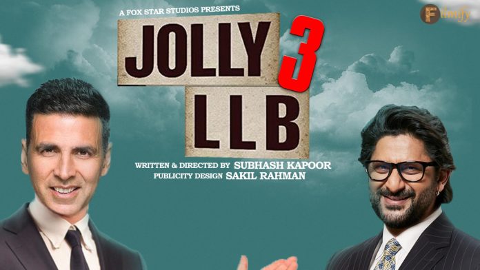 Akshay Kumar and Arshad Warsi’s Jolly LLB 3 Release Date