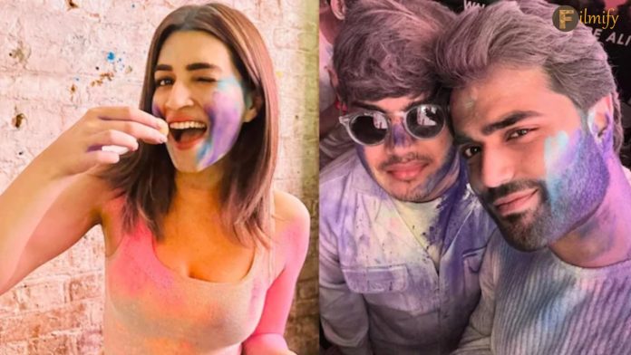 Kriti Sanon Celebrated Her Birthday With Boyfriend: Pics Leaked