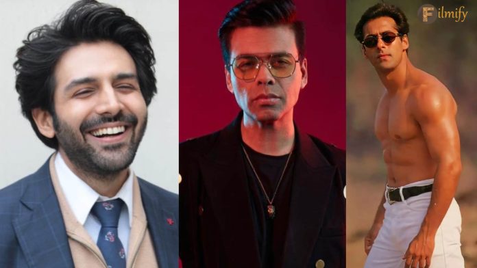 Karan Johar Pauses Films With Salman Khan and Kartik Aaaryan