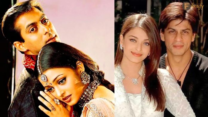 Shah Rukh Khan removed Aishwarya Rai from 4 films