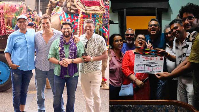 Jolly LLB 3 Wraps Up: Akshay Kumar and Arshad Warsi Celebrate with a Bang!