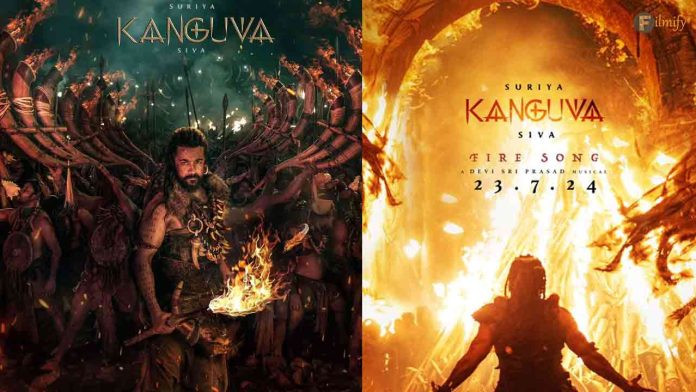 Suriya’s ‘Kanguva’ Unveils Electrifying First Song ‘Fire’ on His Birthday