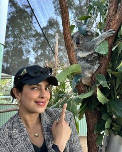 Priyanka Chopra reacts to an animal named after her, saying, "Are you serious?"