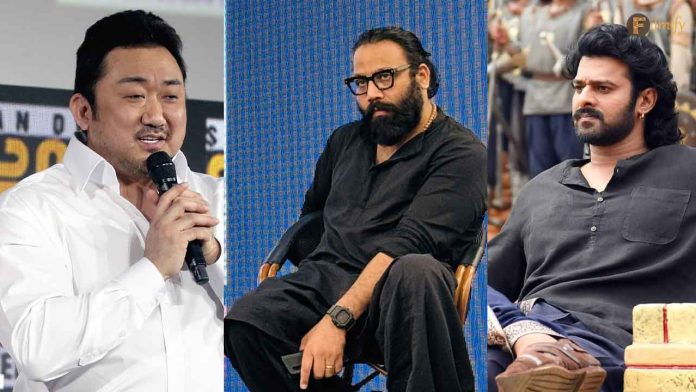 Ma Dong-seok collaboration with SRV and Prabhas