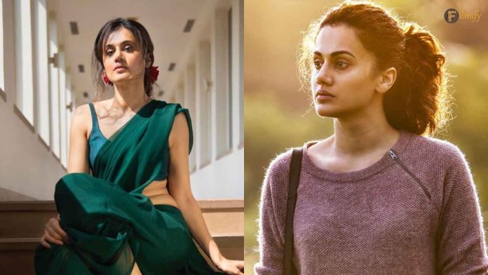 Taapsee Pannu asked makers to change this male role for her