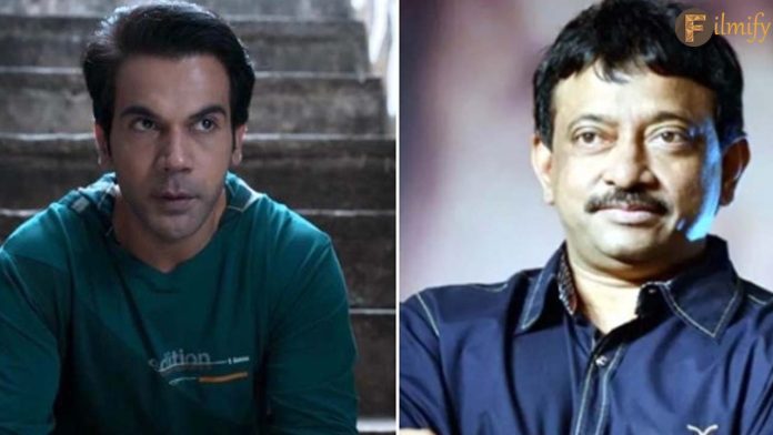 Ram Gopal Varma Hails Rajkummar Rao