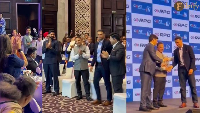 Rahul Dravid Honored with Lifetime Achievement Award: Celebrities Witnessed Giving A Standing Ovation