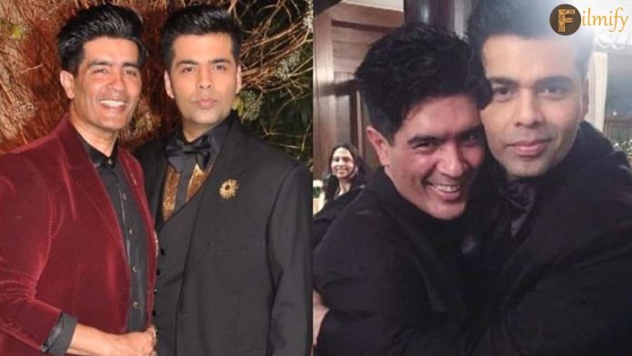 Manish Malhotra Shares Sridevi Was The Reason For 30-Year Friendship with Karan Johar