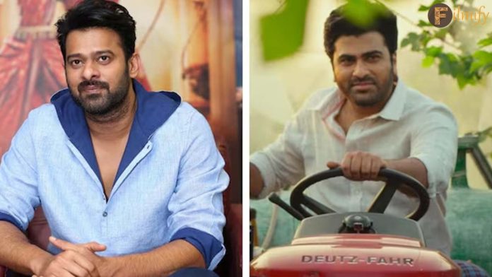 Sharwanand Defends Prabhas After Arshad Warsi's Controversial Comments