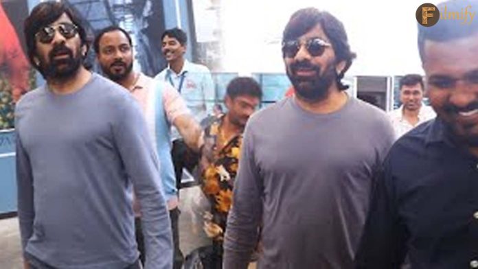 Ravi Teja Injures Himself During Filming of RT75