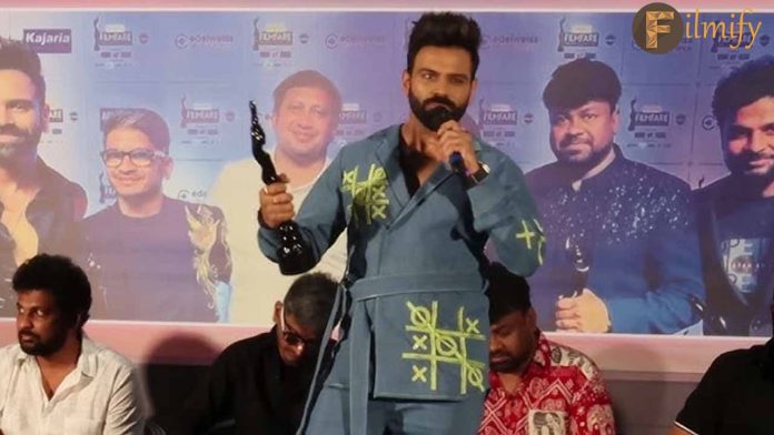 Sreerama Chandra becomes the first Indian Idol to win Filmfare Award