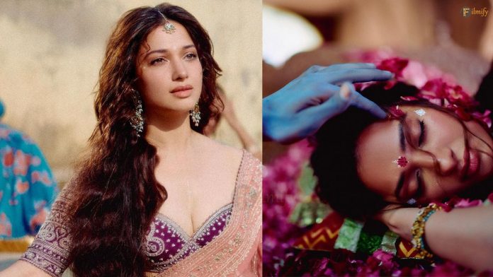 Tamannaah Bhatia's look as 'Radha' in her new collaboration have all the hearts of the audience