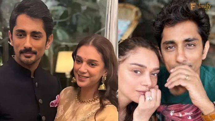 Aditi Rao Hydari & Siddharth Marriage Venue, Date Revealed