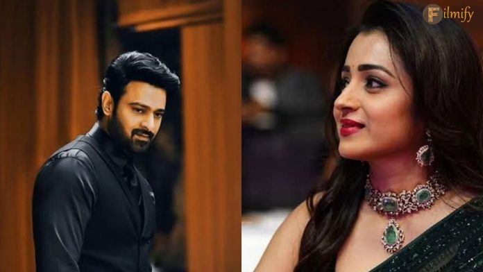 Here's The Truth About Prabhas and Trisha In Spirit