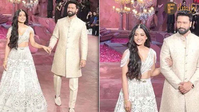 Vicky Kaushal and Rashmika Mandanna's appearance on the runway was a highlight of last evening