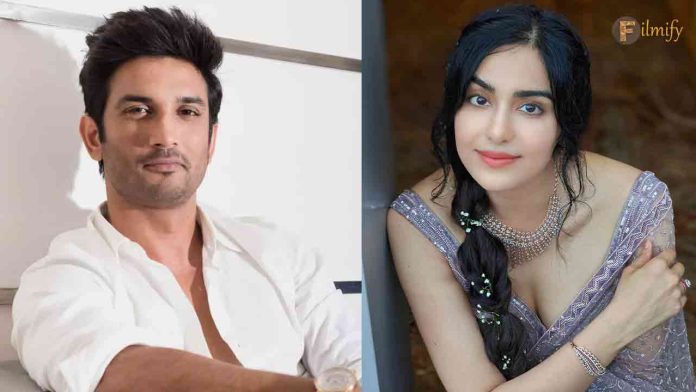 Adah Sharma Clarifies Living Situation in Sushant Singh Rajput’s Former Flat